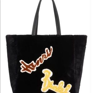 Henri Bendel Rare! Reversible Fur Tote Gorgeous